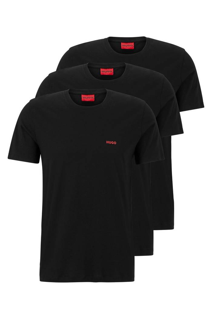 3 T-Shirts aus Baumwolle