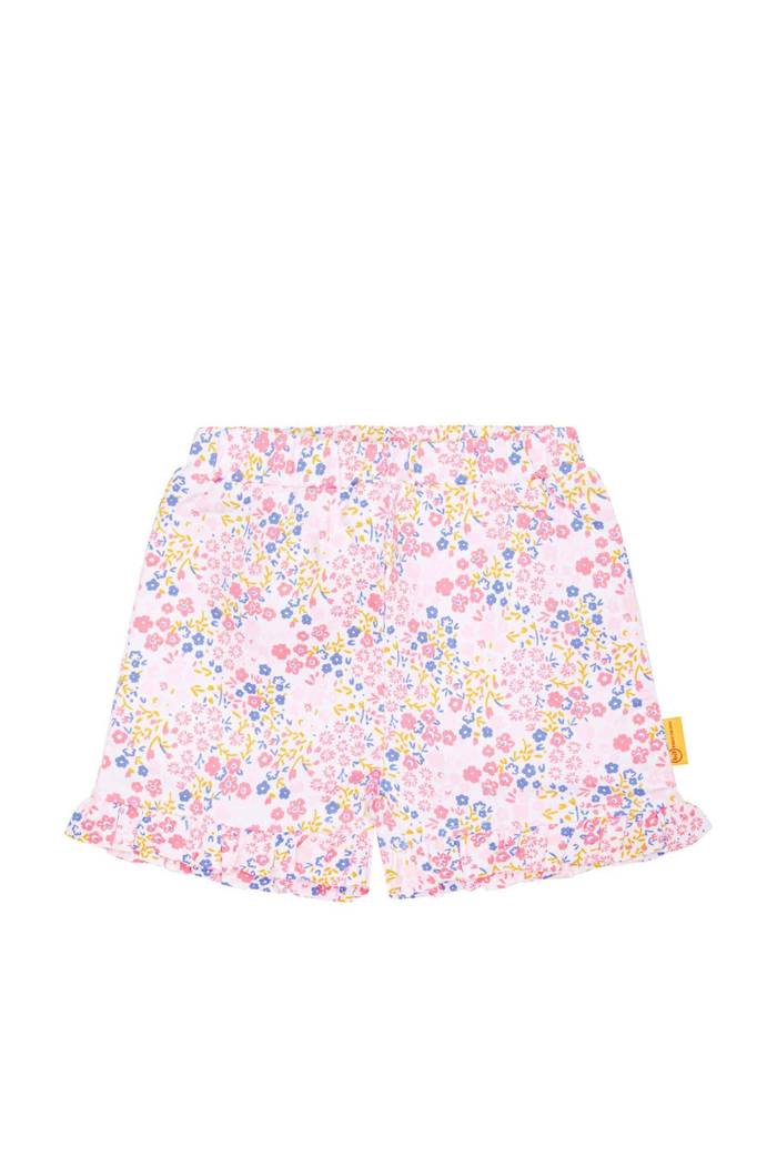 Freizeit-Shorts mit floralem Muster
