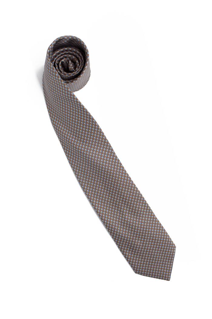 Gemusterte Krawatte aus Seide