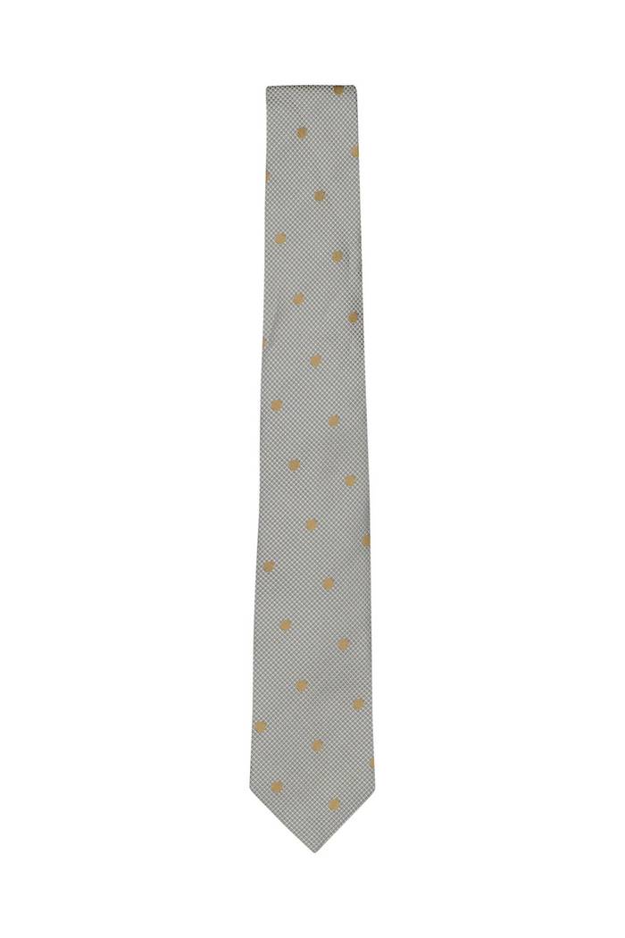 Krawatte gepunktet aus Seide
