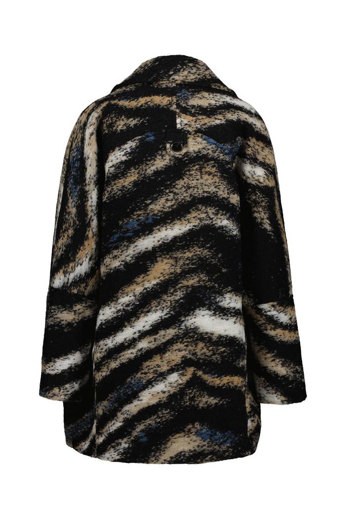 Mantel mit Zebra Muster