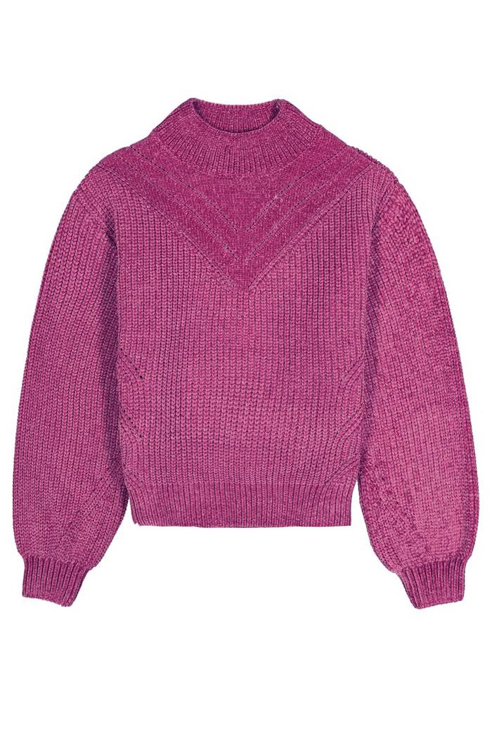 Pullover mit eingestricktem Muster