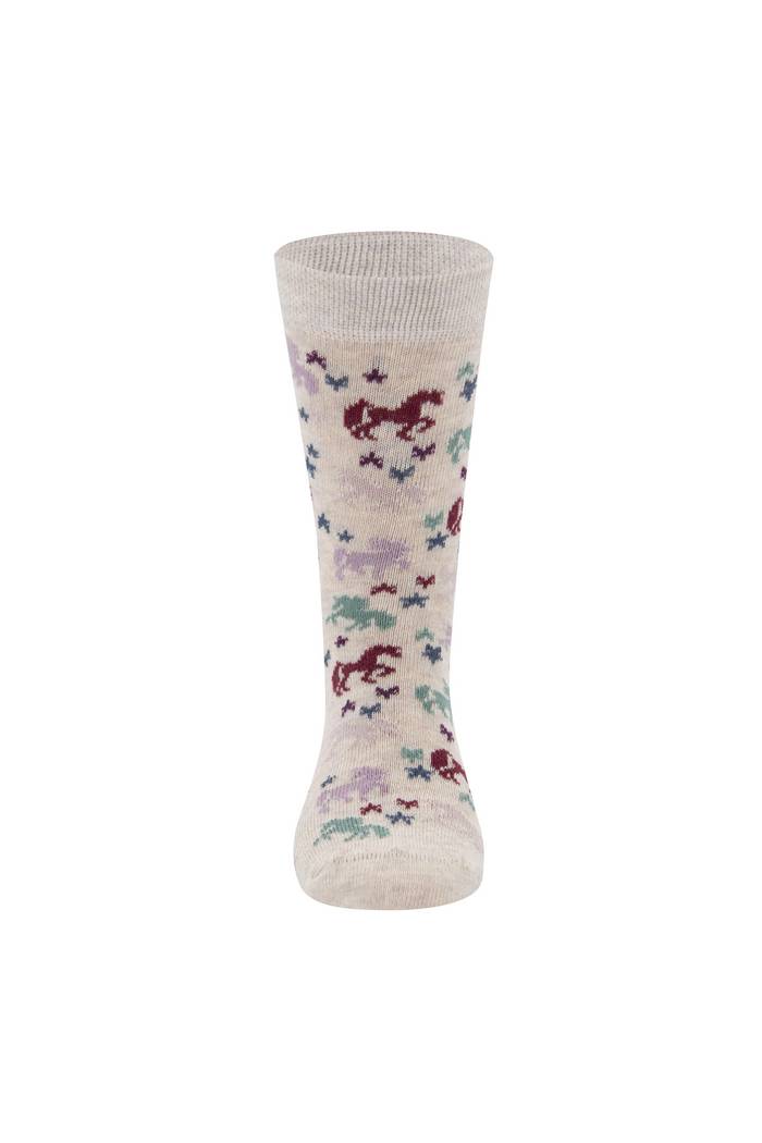 Socken mit Einhorn-Muster