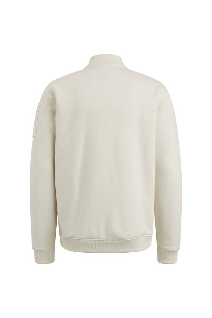 Sweatshirtjacke aus Baumwollmix
