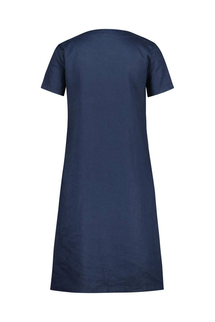 T-Shirt-Kleid aus Leinen