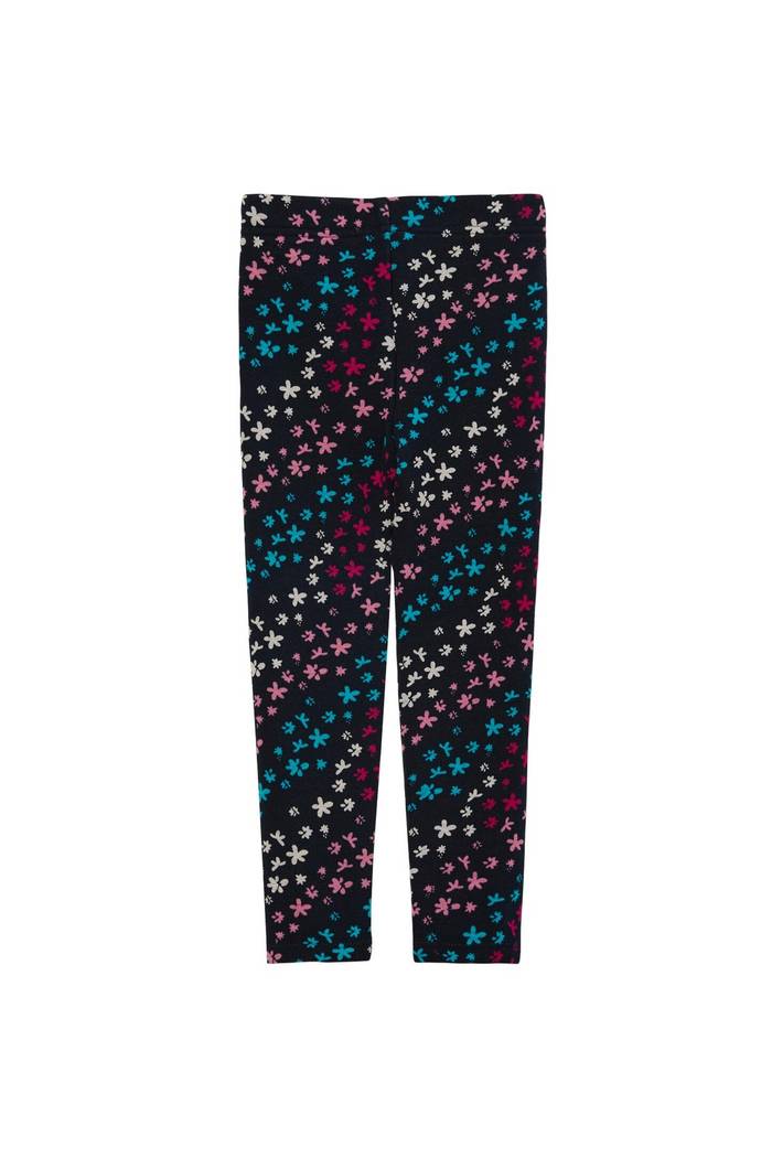 Thermo-Leggings mit Blümchenmuster