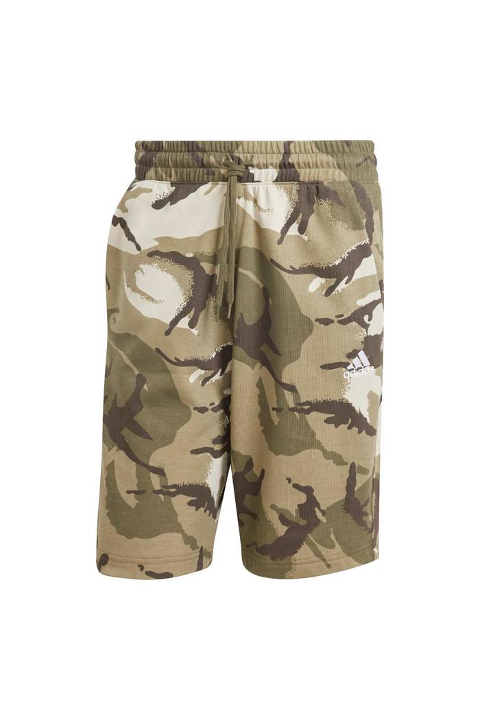 Trainingsshorts mit Camouflage-Muster